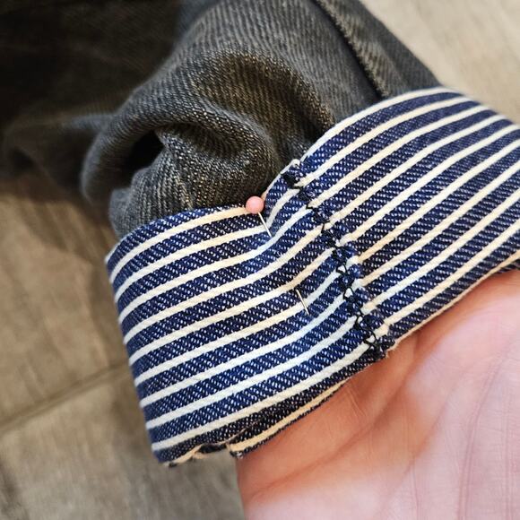 Reed St. James Vintage Denim Jacket Women M Custom Handmade Eagle Painted 80's - Picture 6 of 16